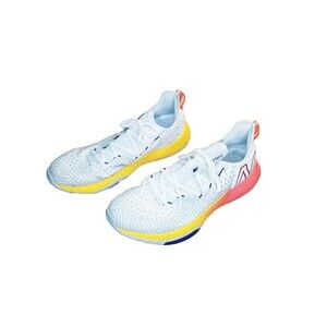 New Balance FuelCell 100 Men's 12 White Orange Running Shoes Sneakers MXM100RW